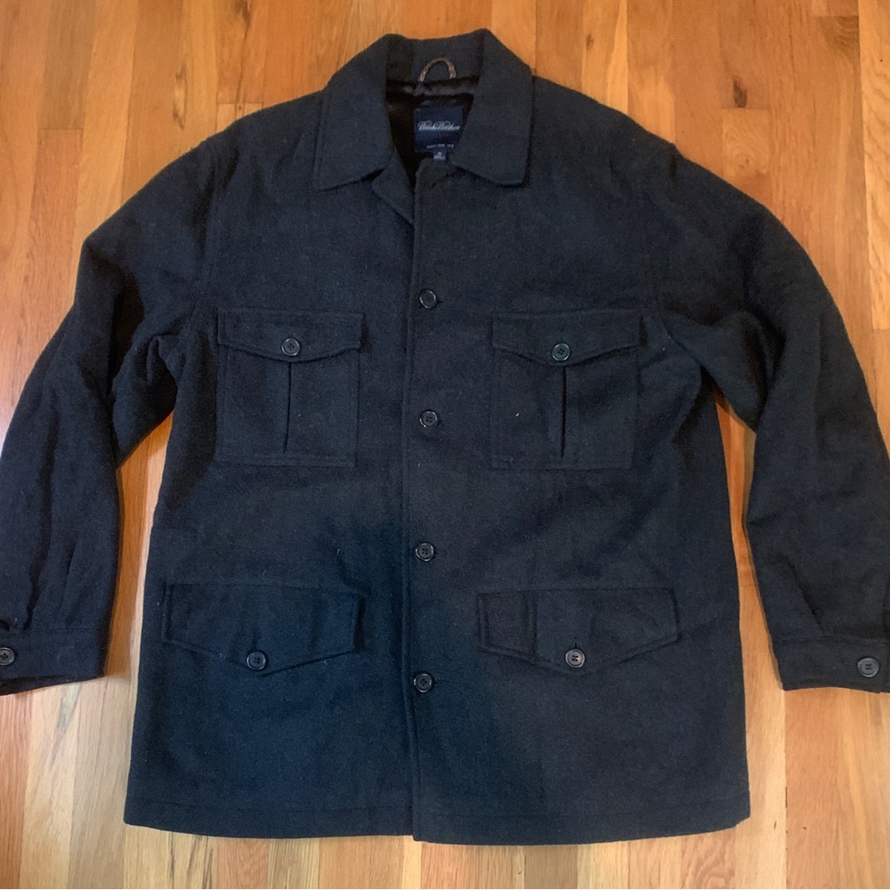 Brooks Brother Wool / Cashmere Car Coat